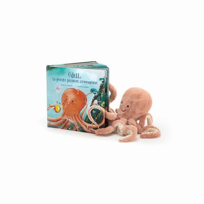 Jellycat Odell La Petite Pieuvre Courageuse and Odell Octopus Little USA | 67510NRLS